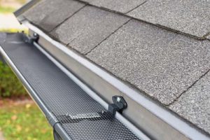 Gutter cleaning Spotswood, Gutter shown with mesh cover to keep gutters clean